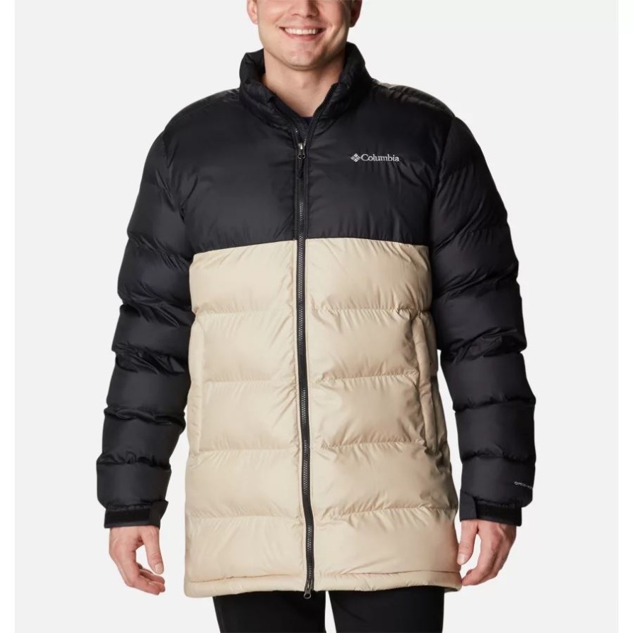 Ancient Fossil/Black Pike Lake Mid Pufferjacke Für Herren Columbia