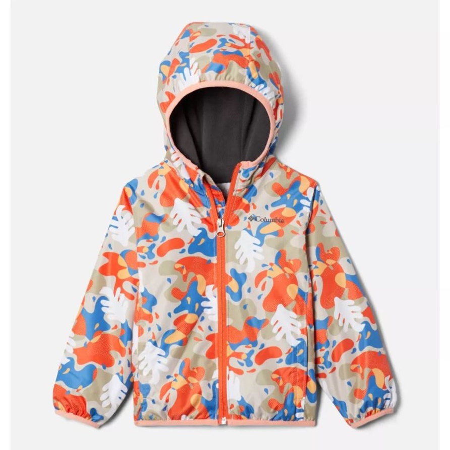 Antike Fossile Camo Splash Kleinkind Mini Pixel Grabber Ii Windjacke Columbia