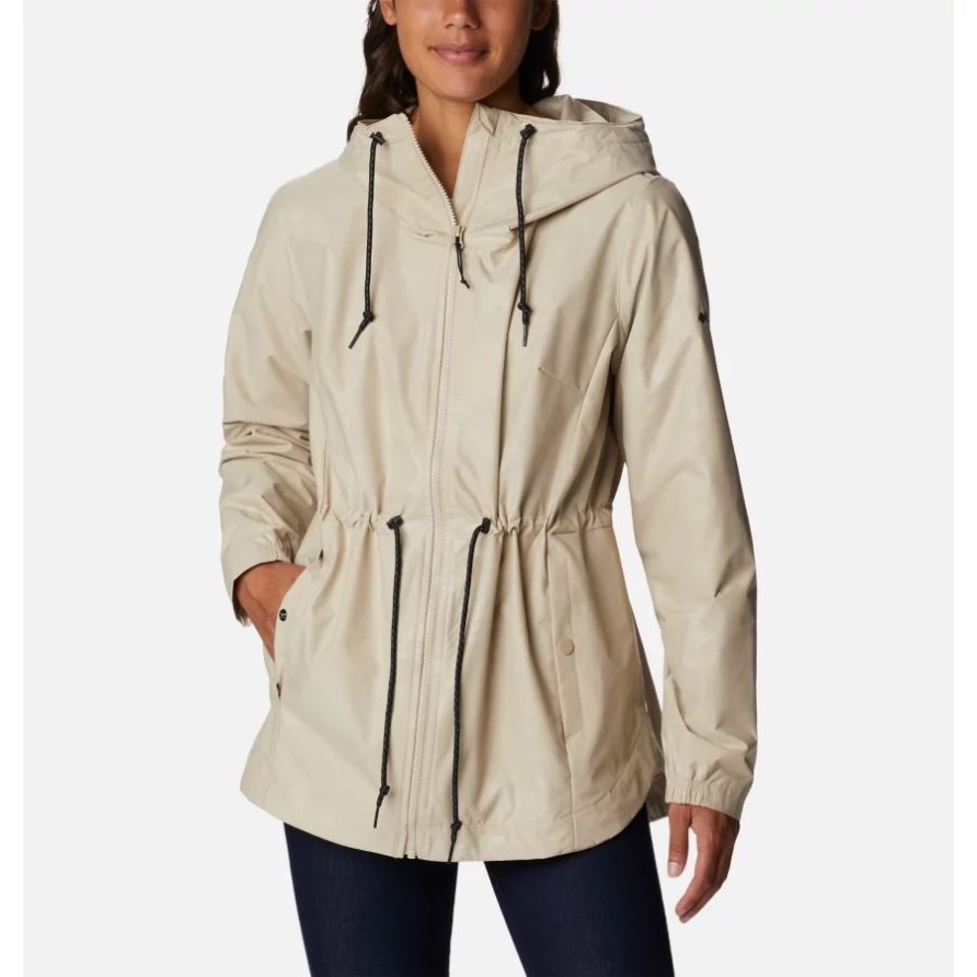 Lillian Ridge Shell-Jacke Für Damen Mit Alten Fossilen Wisteria-Prägungen Columbia