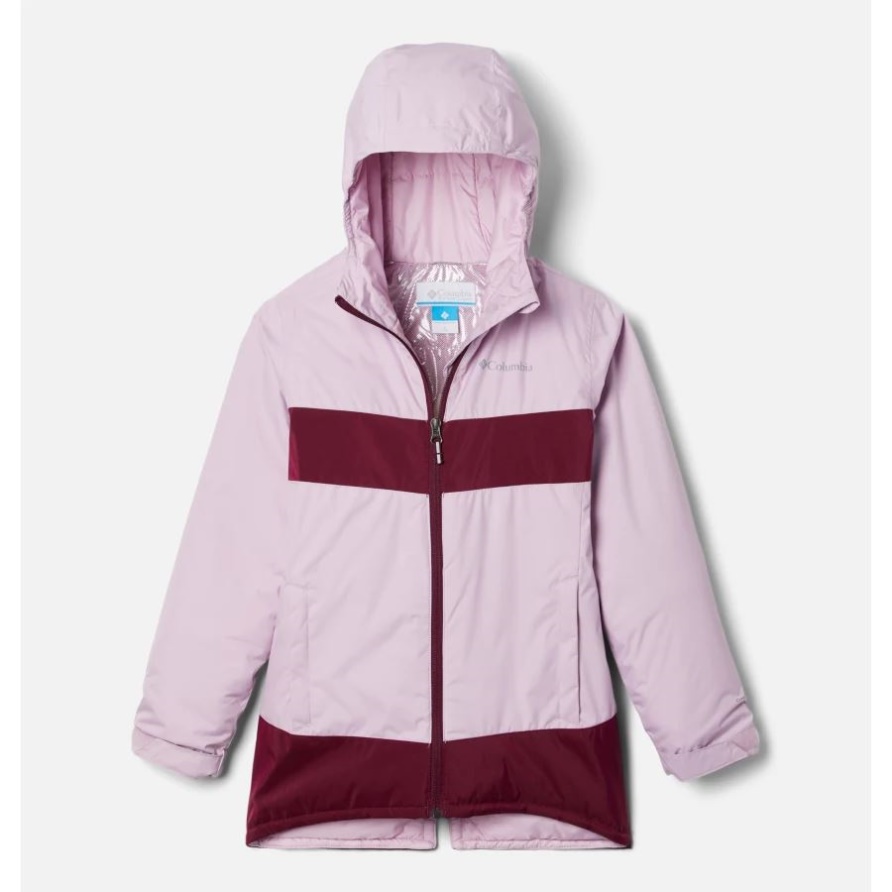 Aura/marionberry Oso Mountain Isolierte Jacke Für Mädchen Columbia