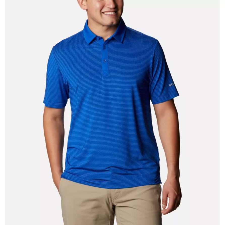 Azul Omni-wick Sonntag Polo Columbia Für Herren