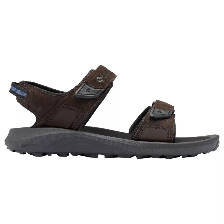 Bark/schwarz Trailstorm Hiker 2-Riemen-Sandale Für Herren Columbia