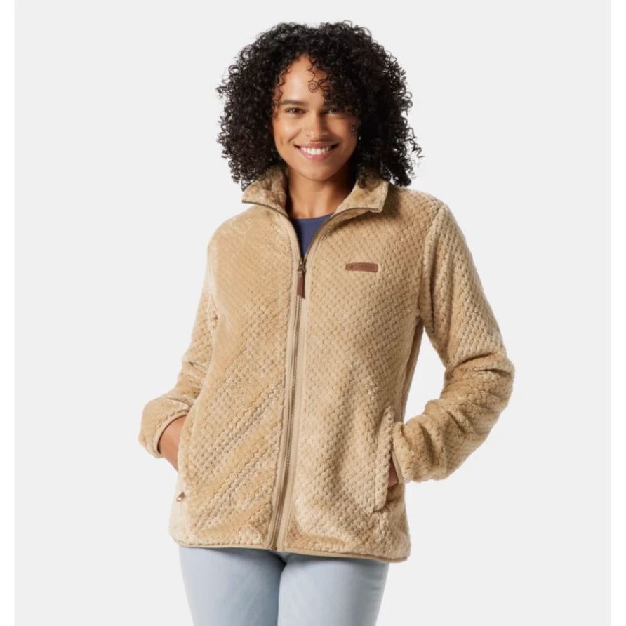 Strand Damen Fire Side II Sherpa Fleece Columbia Mit Durchgehendem Reißverschluss