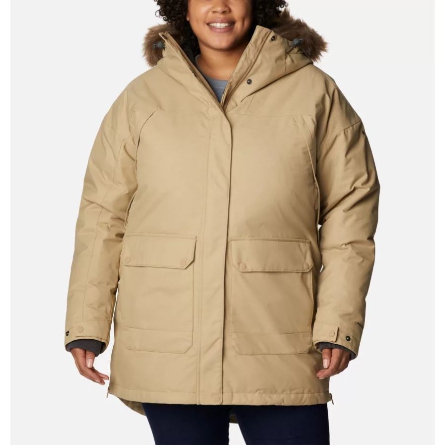Strand Damen Mount Si Omni-Heat Infinity Daunenparka Plus Size Columbia