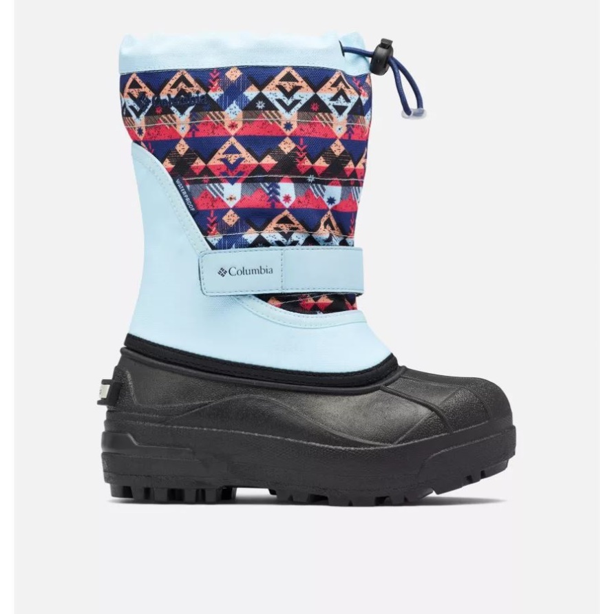 Powderbug Plus II-Schneestiefel Für Große Kinder Columbia Spring Blue/dark Nachtaktiv