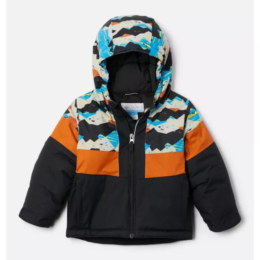 Schwarz/antik Fossil Scrapscape Lightning Lift II Jacke Für Jungen Für Kleinkinder Columbia