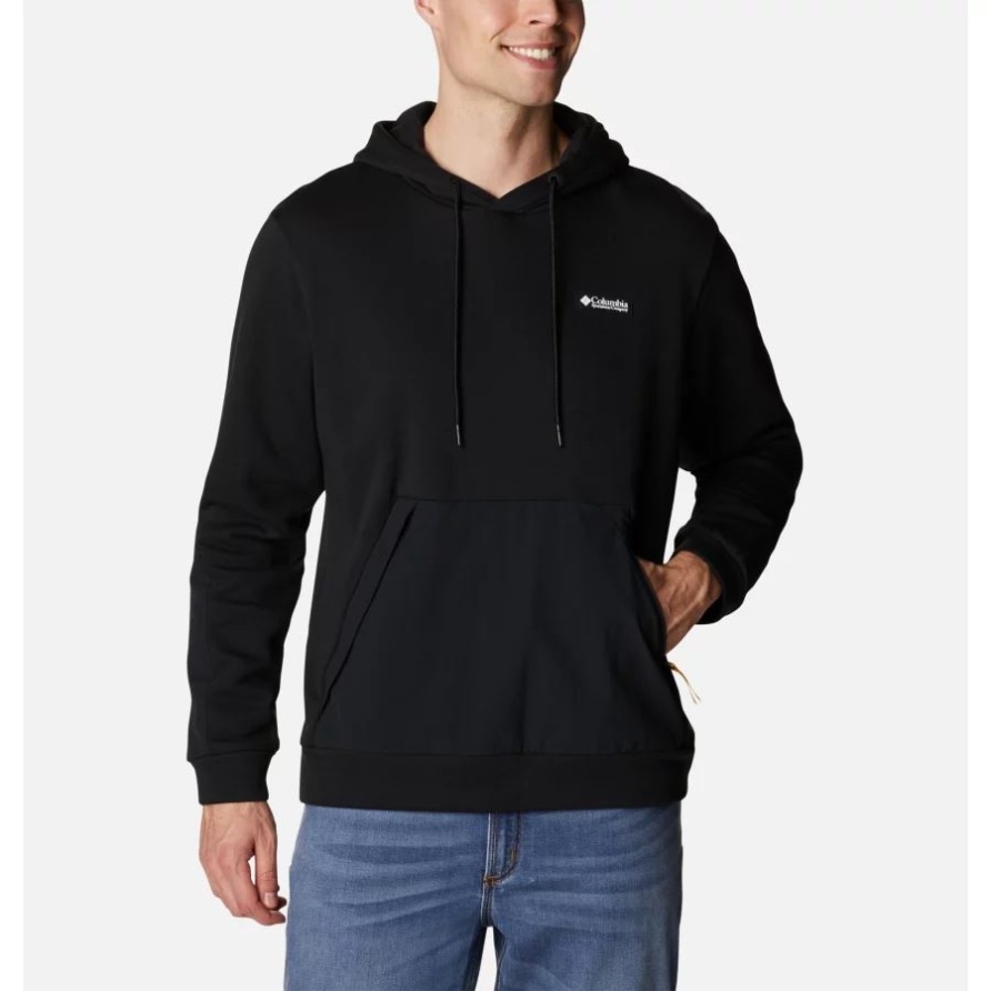 Schwarz/schwarz Columbia Ballistic Ridge Hoodie Für Herren