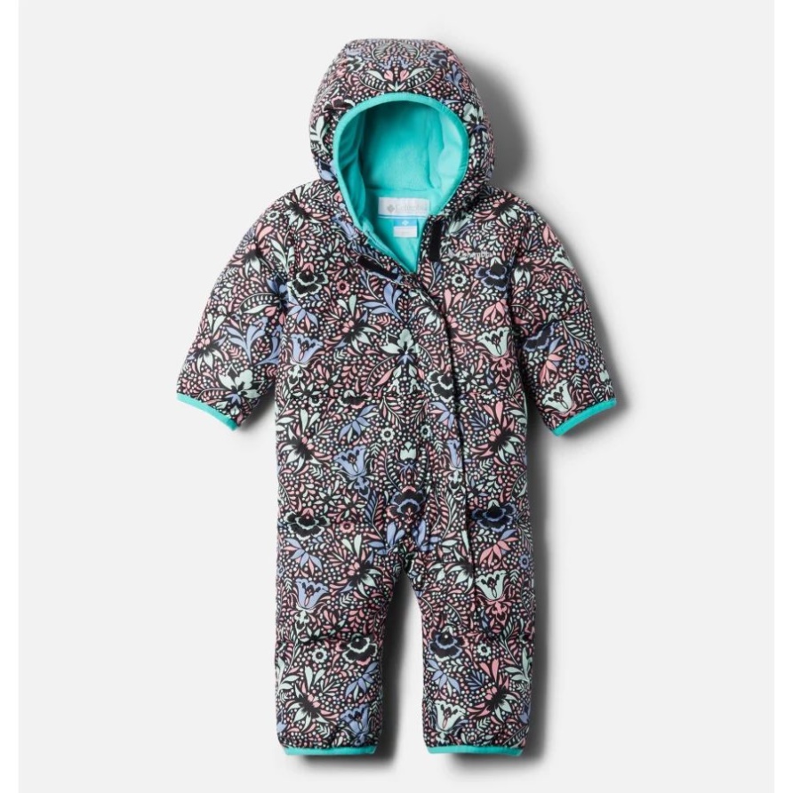 Kuschelige Häschen-Wimpelkette Für Columbia-Babys Mit Schwarzem, Blühendem Punktdruck