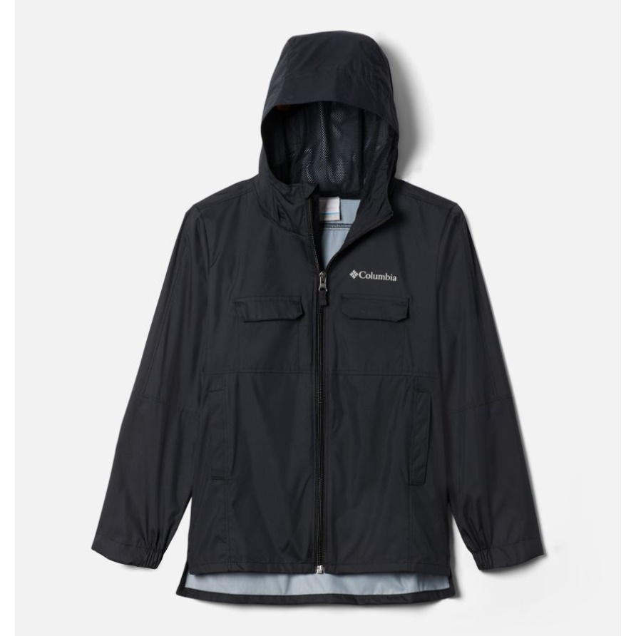 Schwarze Buckhollow-Jacke Für Jungen Columbia