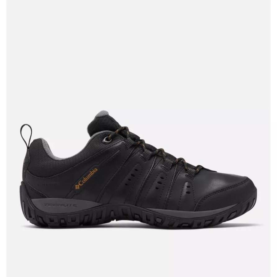 Schwarz/karamell Woodburn Ii Wasserdichter Herrenschuh Columbia