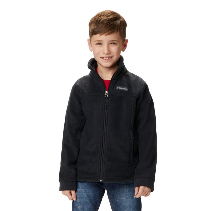 Schwarze Steens Mountain II Fleecejacke Für Jungen Von Columbia
