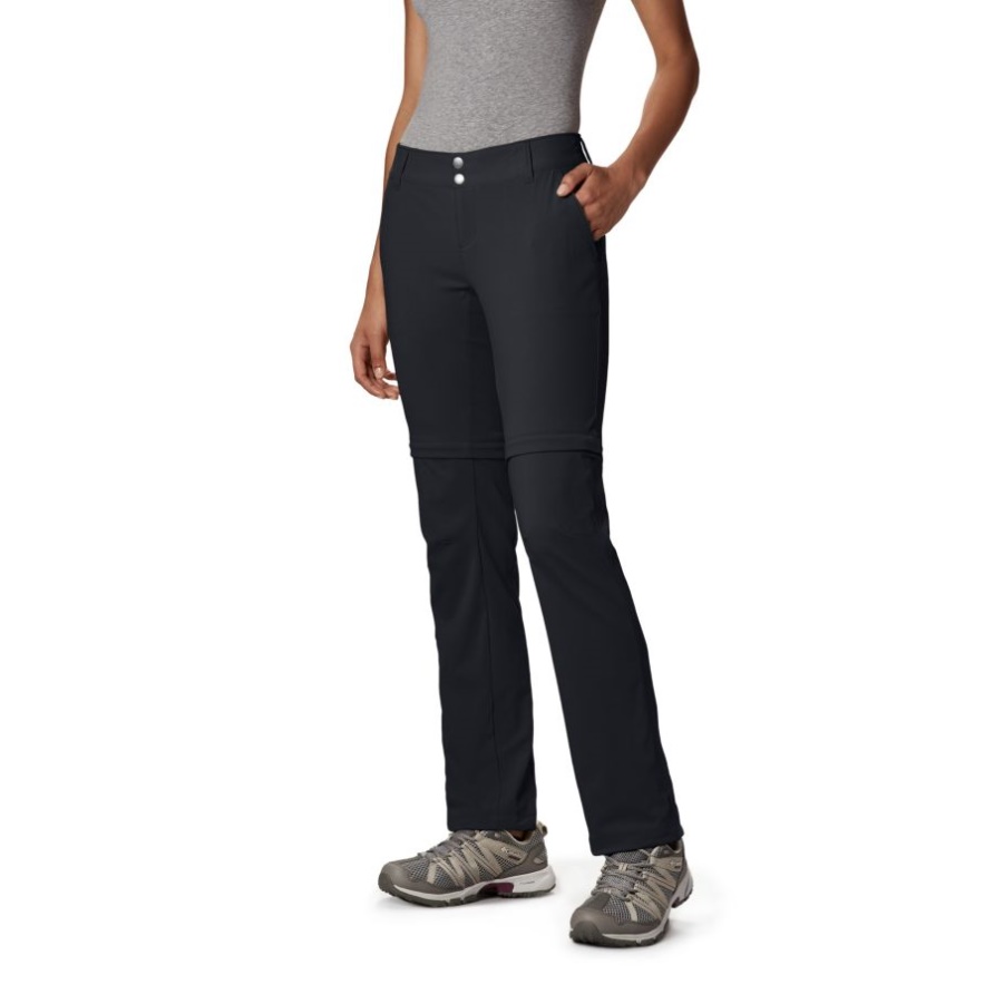 Black Columbia Brand Damen Saturday Trail Ii Stretch Konvertible Hose