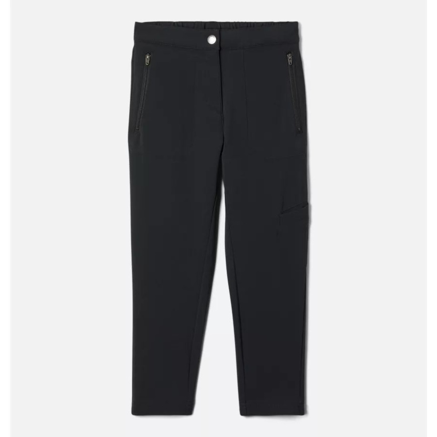 Schwarze Columbia-Daytrekker-Hose Für Mädchen