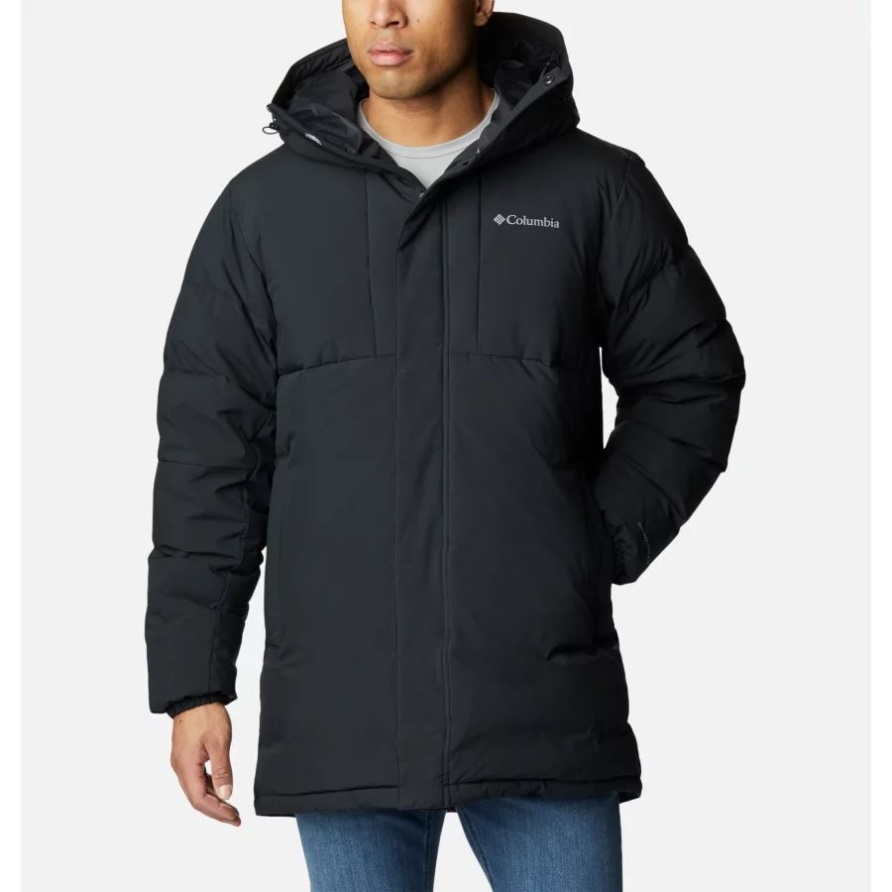 Black Columbia Aldercrest Daunenparka Für Herren
