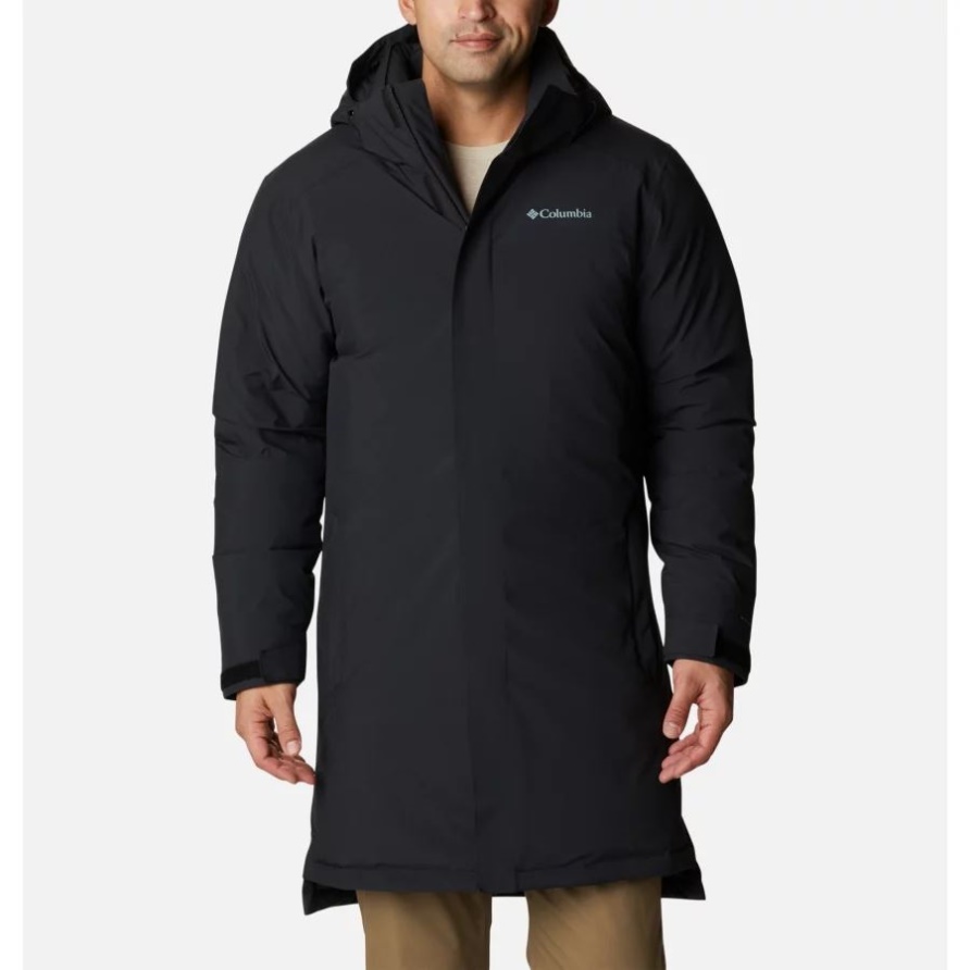 Black Columbia Arrow Trail Isolationsparka Für Herren