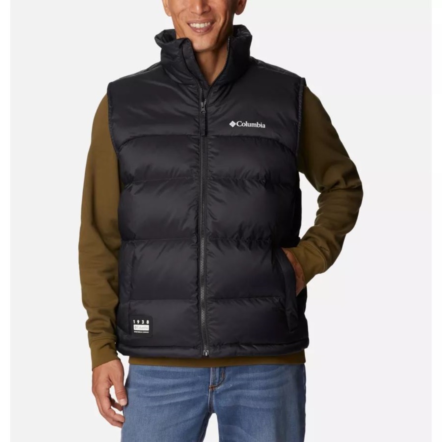 Black Columbia Bulo Point II Daunenweste Für Herren