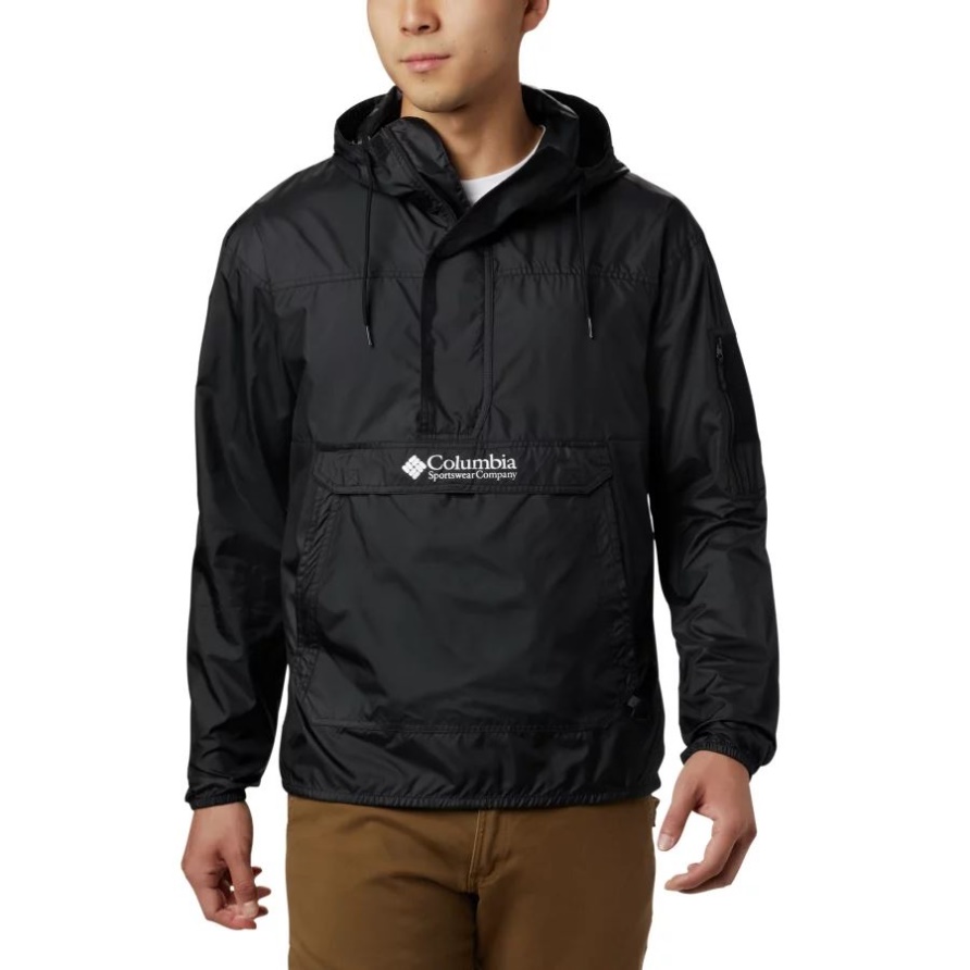 Black Columbia Challenger Windjacke Für Herren