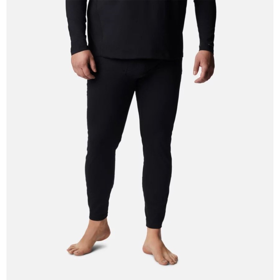 Black Columbia Omni-heat Mittelschwere Unterwäsche-strumpfhose Für Herren Groß