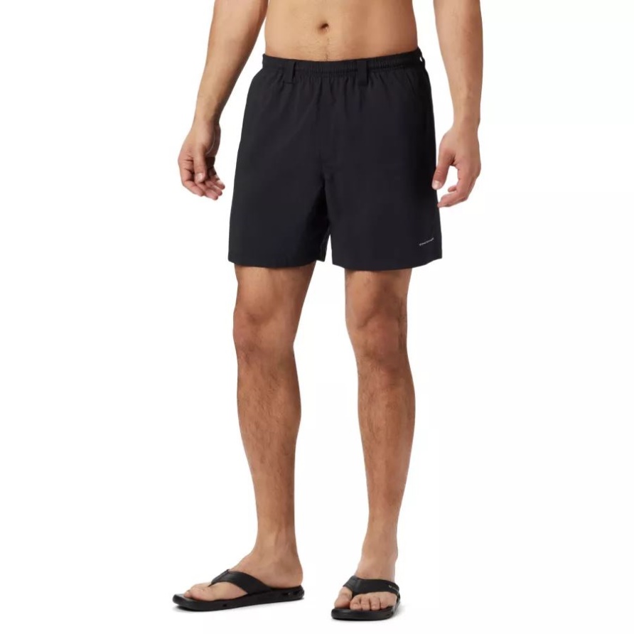 Black Columbia Pfg Backcast Iii Wassershorts Für Herren