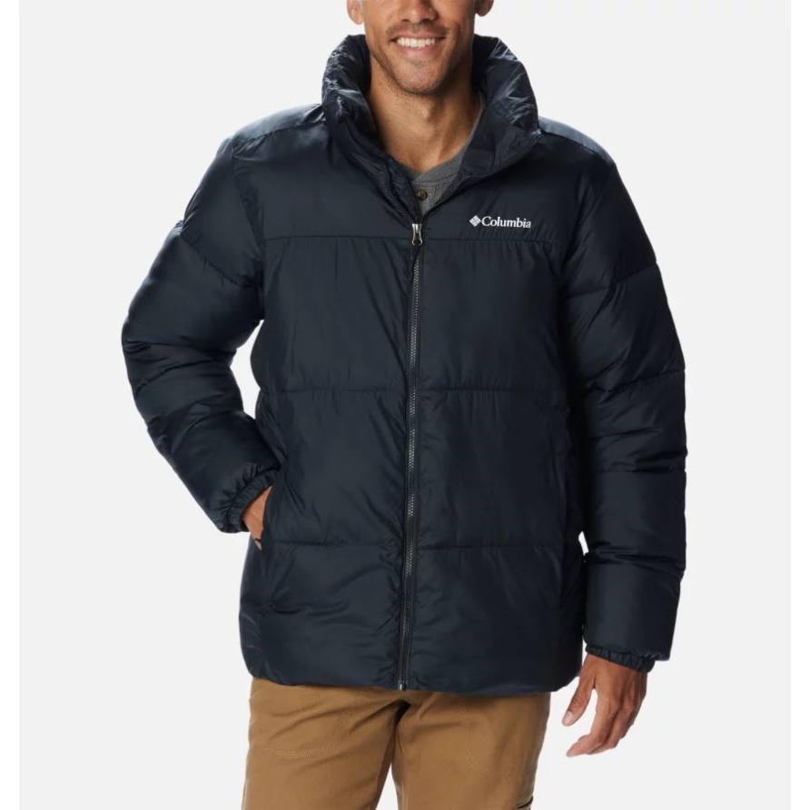 Black Columbia Puffect Ii Pufferjacke Für Herren