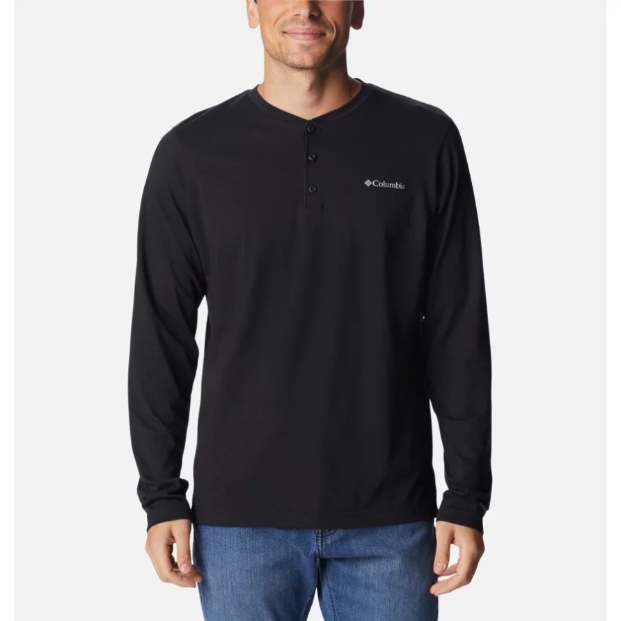Black Columbia Thistletown Hills Henley Für Herren