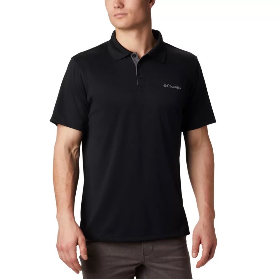 Benutzer-Poloshirt Der Schwarzen Kolumbien-Männer