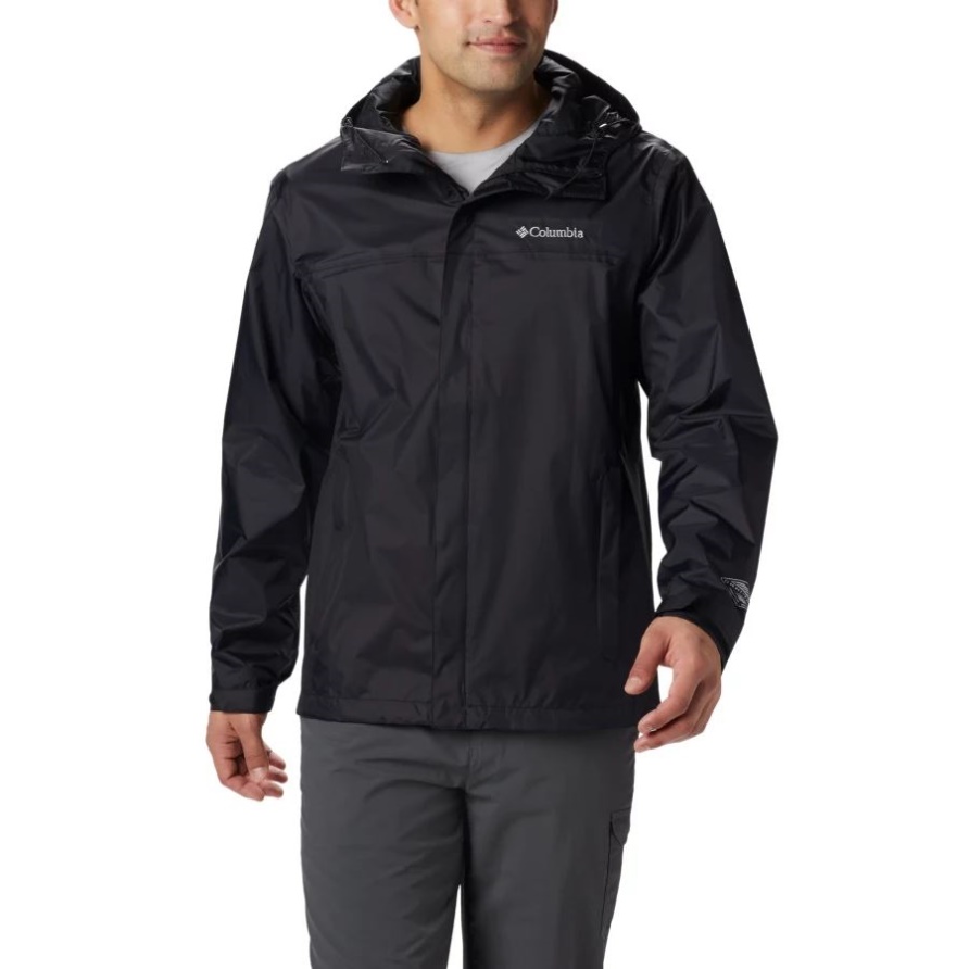 Black Columbia Wasserdichte Ii Regenjacke Für Herren Groß