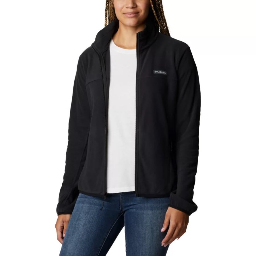 Black Columbia Ali Peak Fleecejacke Mit Durchgehendem Reißverschluss Für Damen