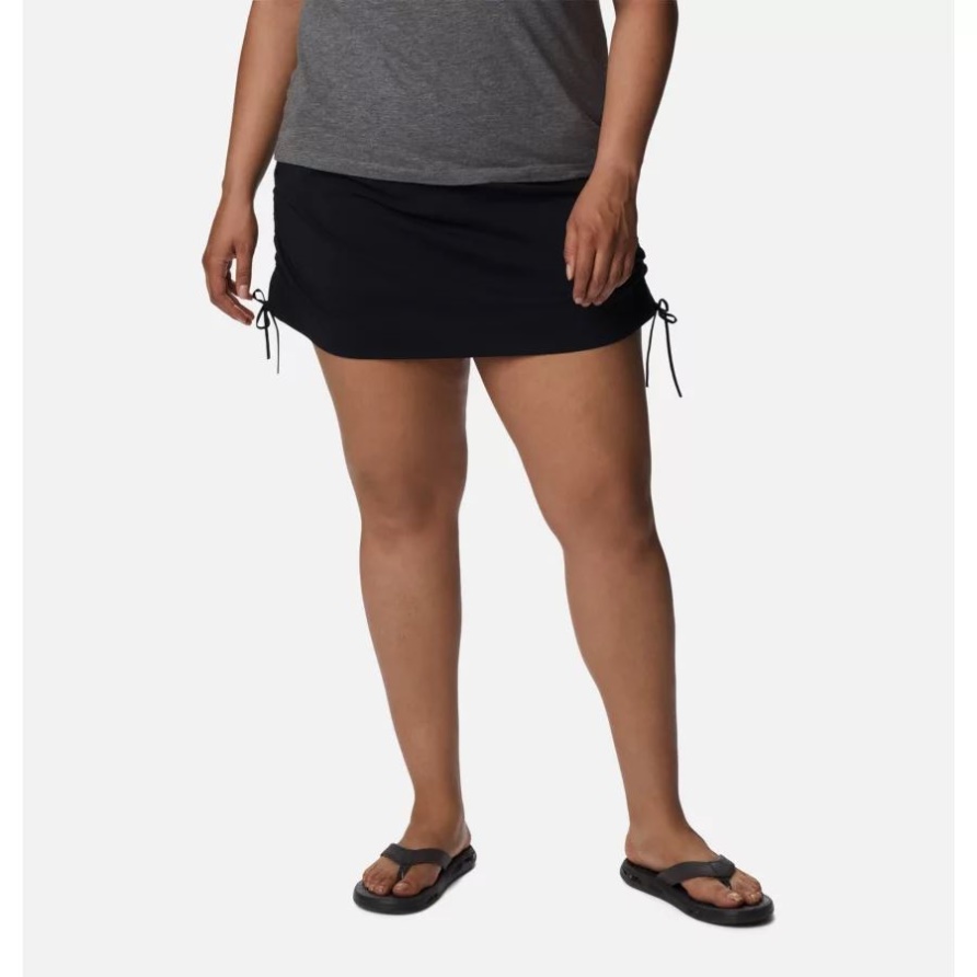 Black Columbia Lässiger Skort Für Damen In Großen Größen