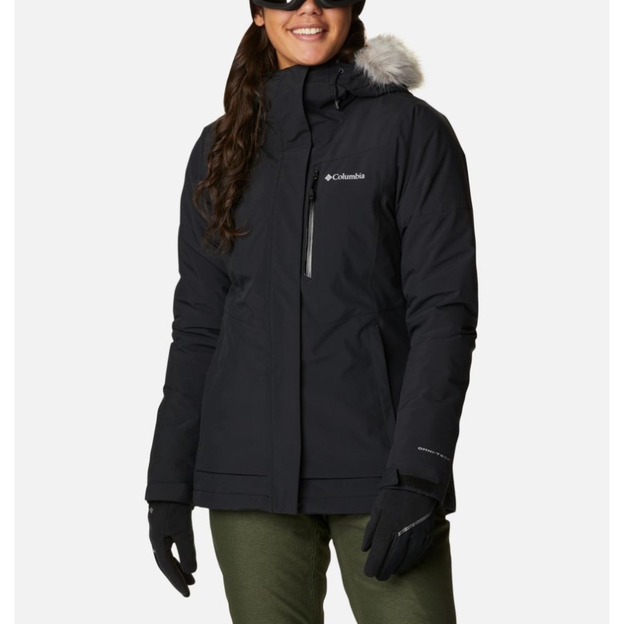 Black Columbia Ava Alpine Wasserdichte Skijacke Für Damen