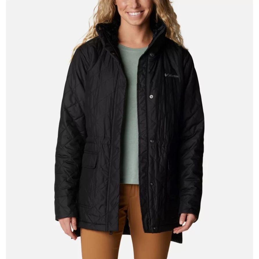 Black Columbia Damen-Kupferkamm-Neuheitsjacke