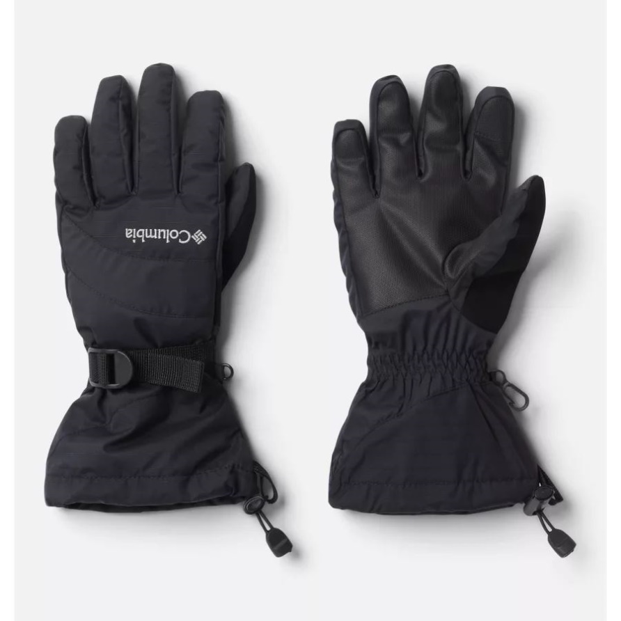 Black Columbia Damen Last Tracks Wasserdichte Skihandschuhe