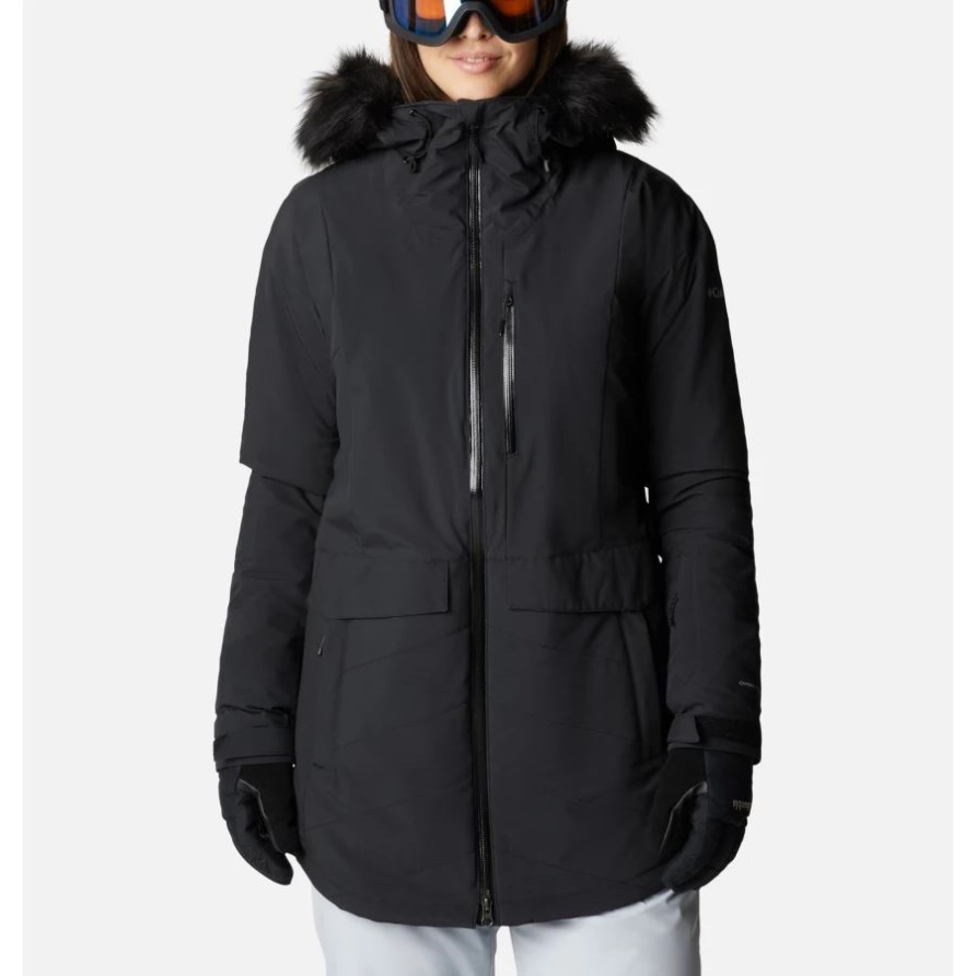 Black Columbia Mount Bindo Ii Wasserdichte Skijacke Für Damen