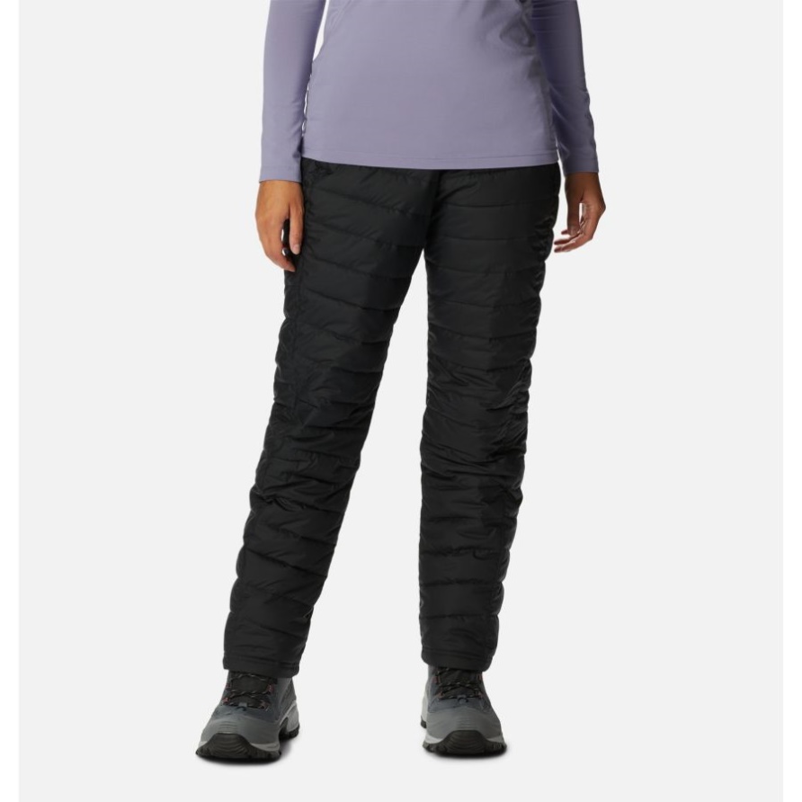 Black Columbia Powder Lite Isolierte Damenhose