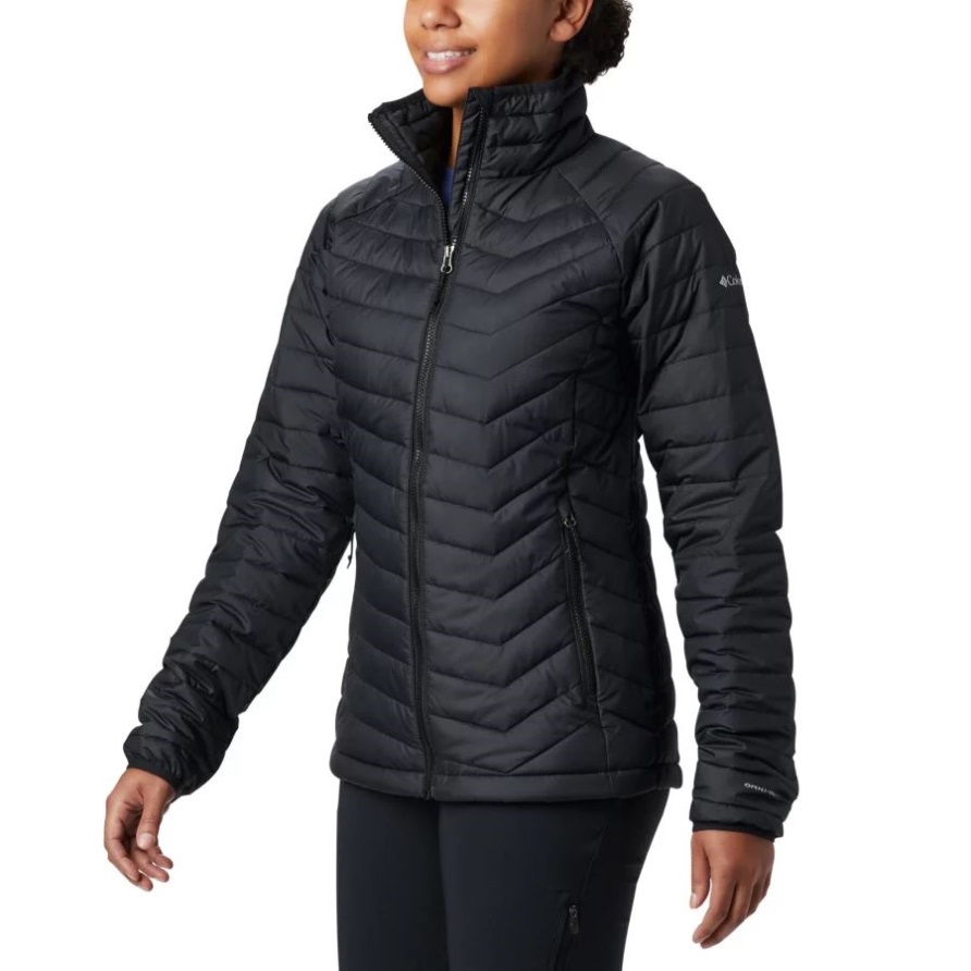 Black Columbia Puder Lite Jacke Für Damen
