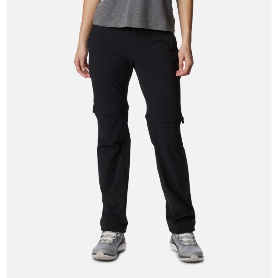 Schwarze Columbia Damen Saturday Trail Wandelbare Wanderhose