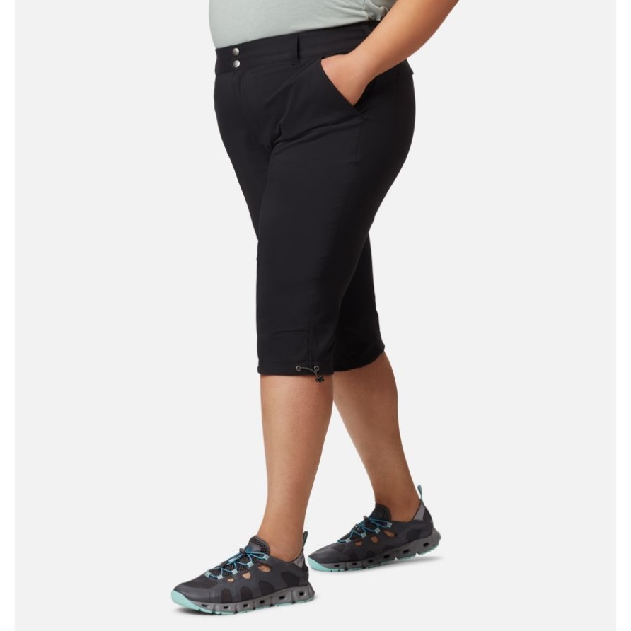 Black Columbia Damen Saturday Trail Ii Kniehose Plus Größe