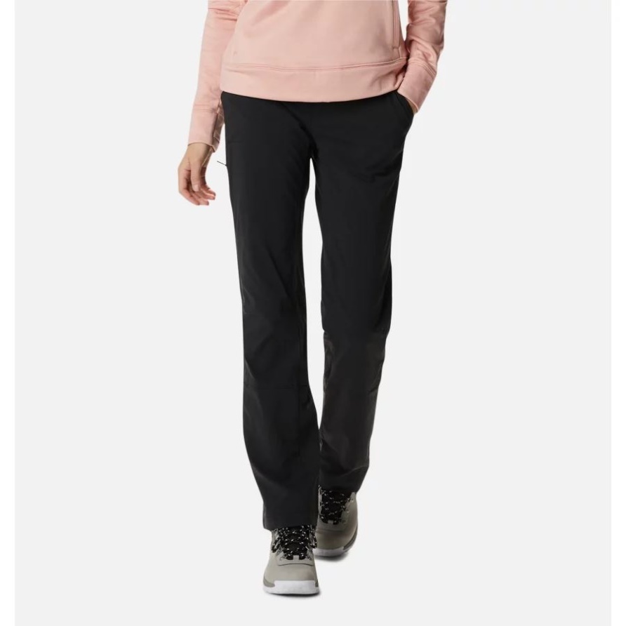 Schwarze Columbia Damen-saturday-trail-stretchhose