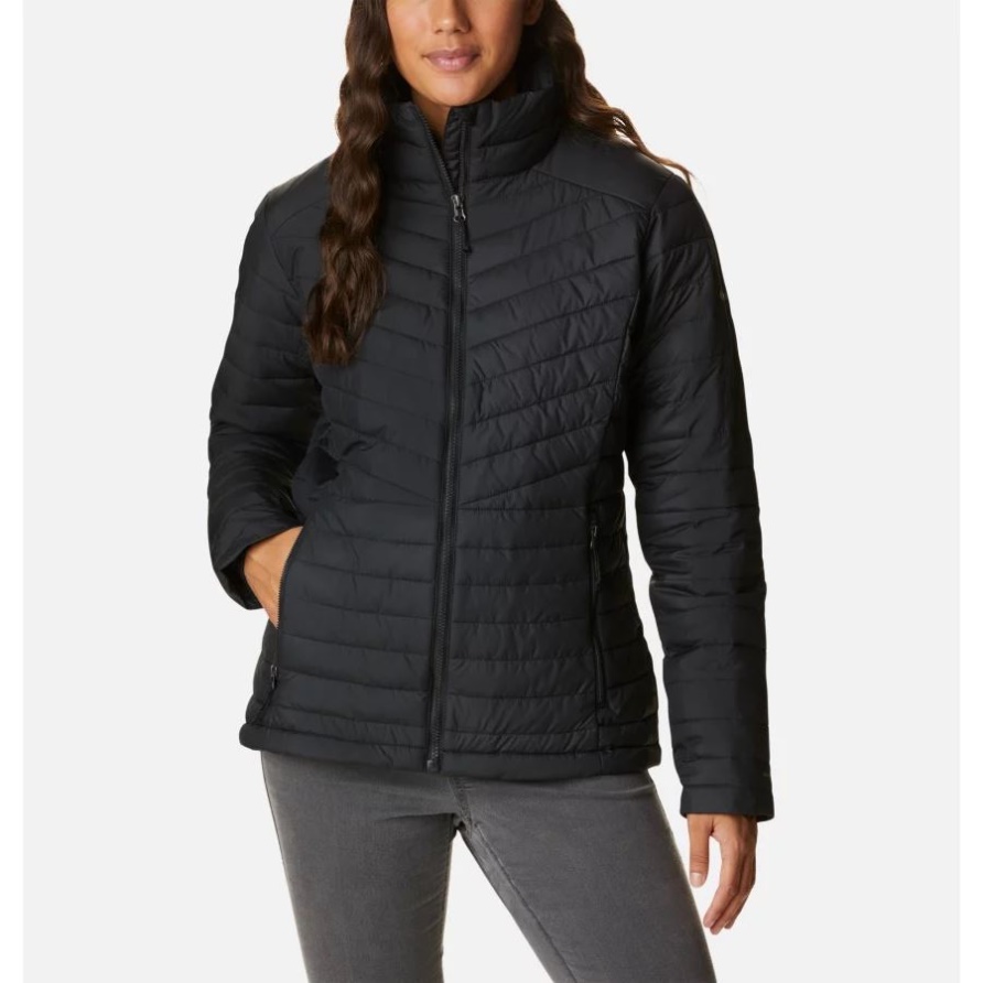 Black Columbia Damen-Slope-Edge-Isolierjacke