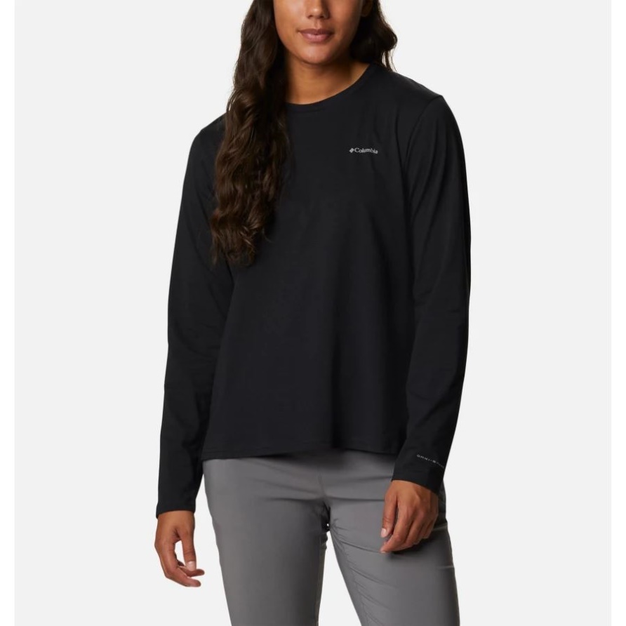 Sun Trek Langarm-T-Shirt Für Damen Von Black Columbia