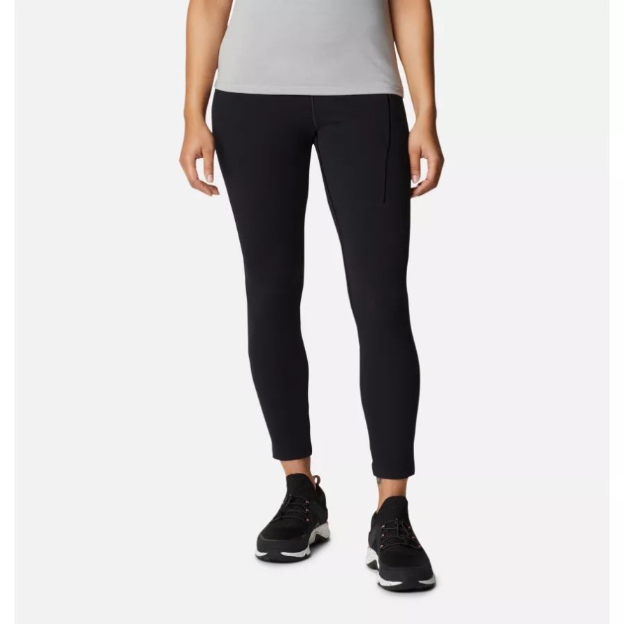 Black Columbia Weekend Adventure 7/8-Leggings Für Damen