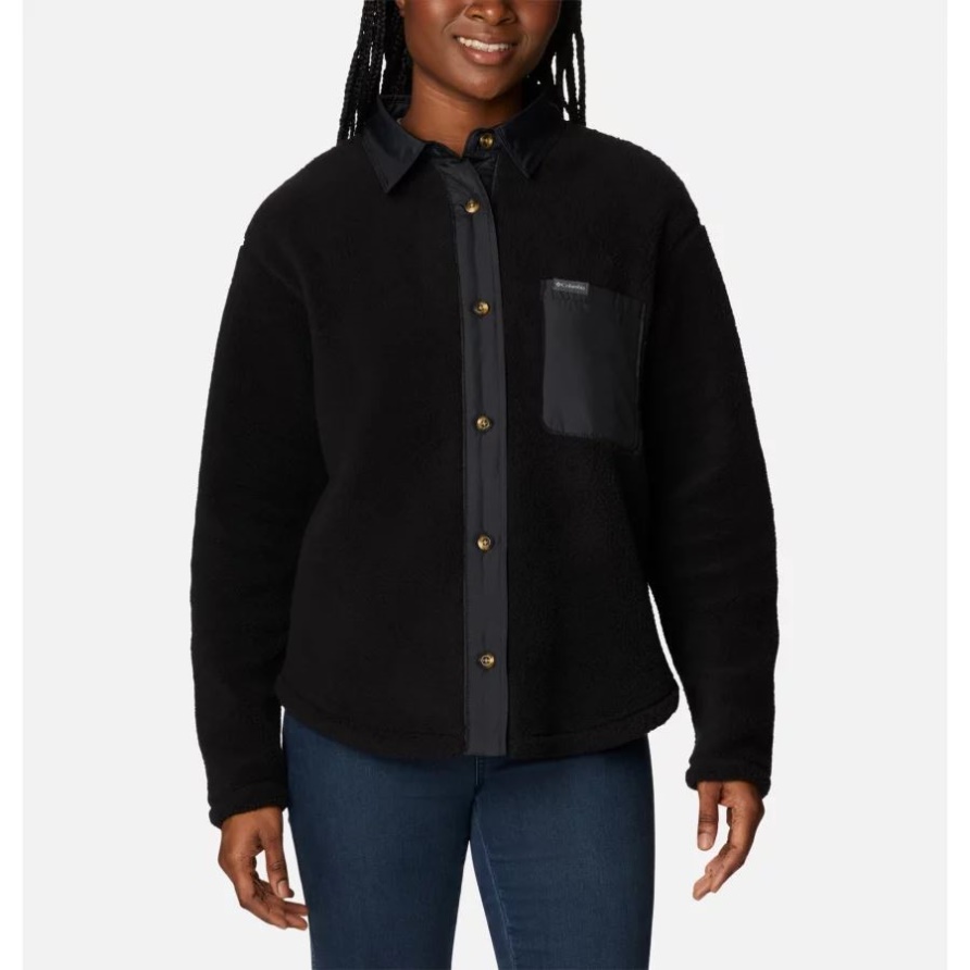 Black Columbia West Bend Hemdjacke Für Damen