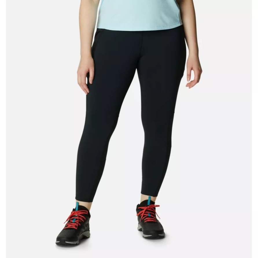 Black Columbia Windgates Ii Damen Leggings Plus Größe