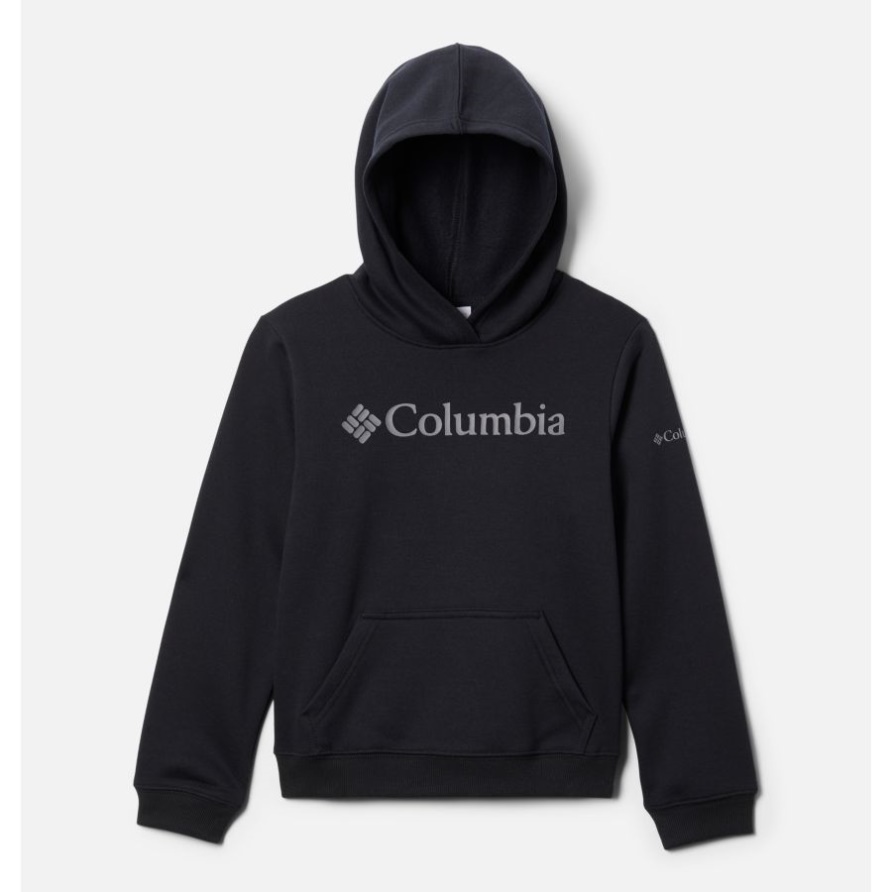 Schwarzer Columbia-Jugend-Trek-Hoodie