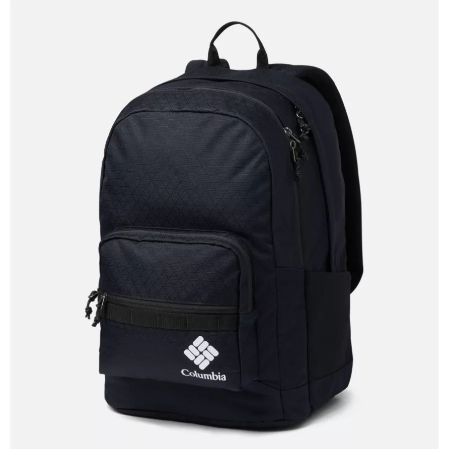 Schwarzer 30-Liter-Rucksack Aus Columbia Mit Zickzackmuster