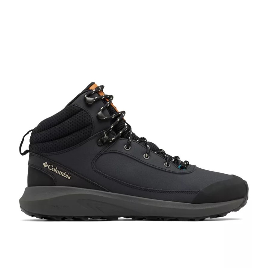 Schwarz/Dunkelgrau Columbia Trailstorm Peak Mid Schuh Für Herren