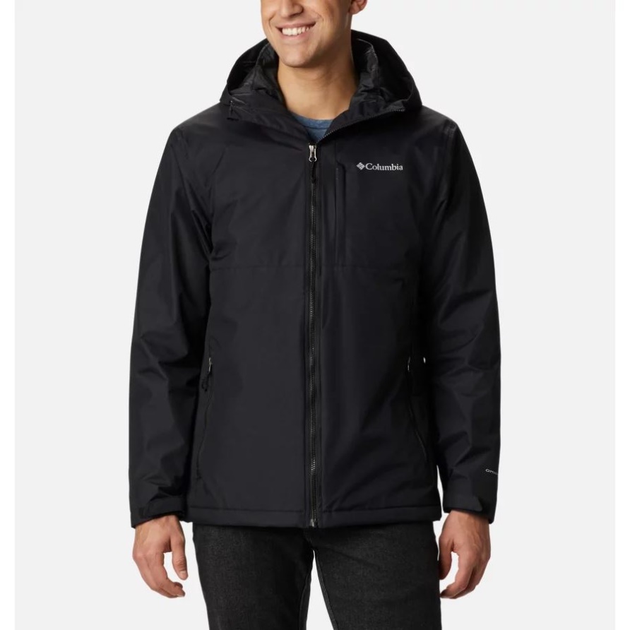 Schwarze Dobby Ridge Gates Interchange Jacke Für Herren Columbia