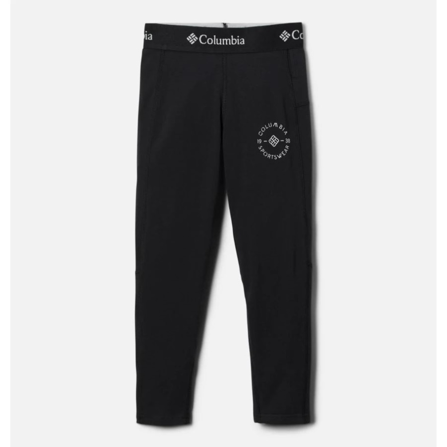Trekking Legging Für Schwarze Mädchen Columbia