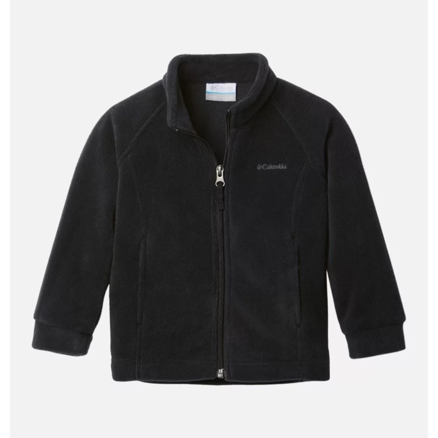 Schwarze Benton-Springs-Fleecejacke Für Mädchen Columbia
