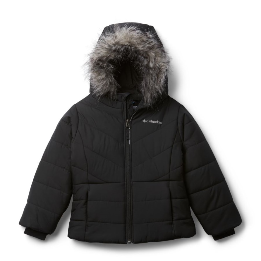 Schwarze Katelyn Crest Jacke Für Mädchen Columbia